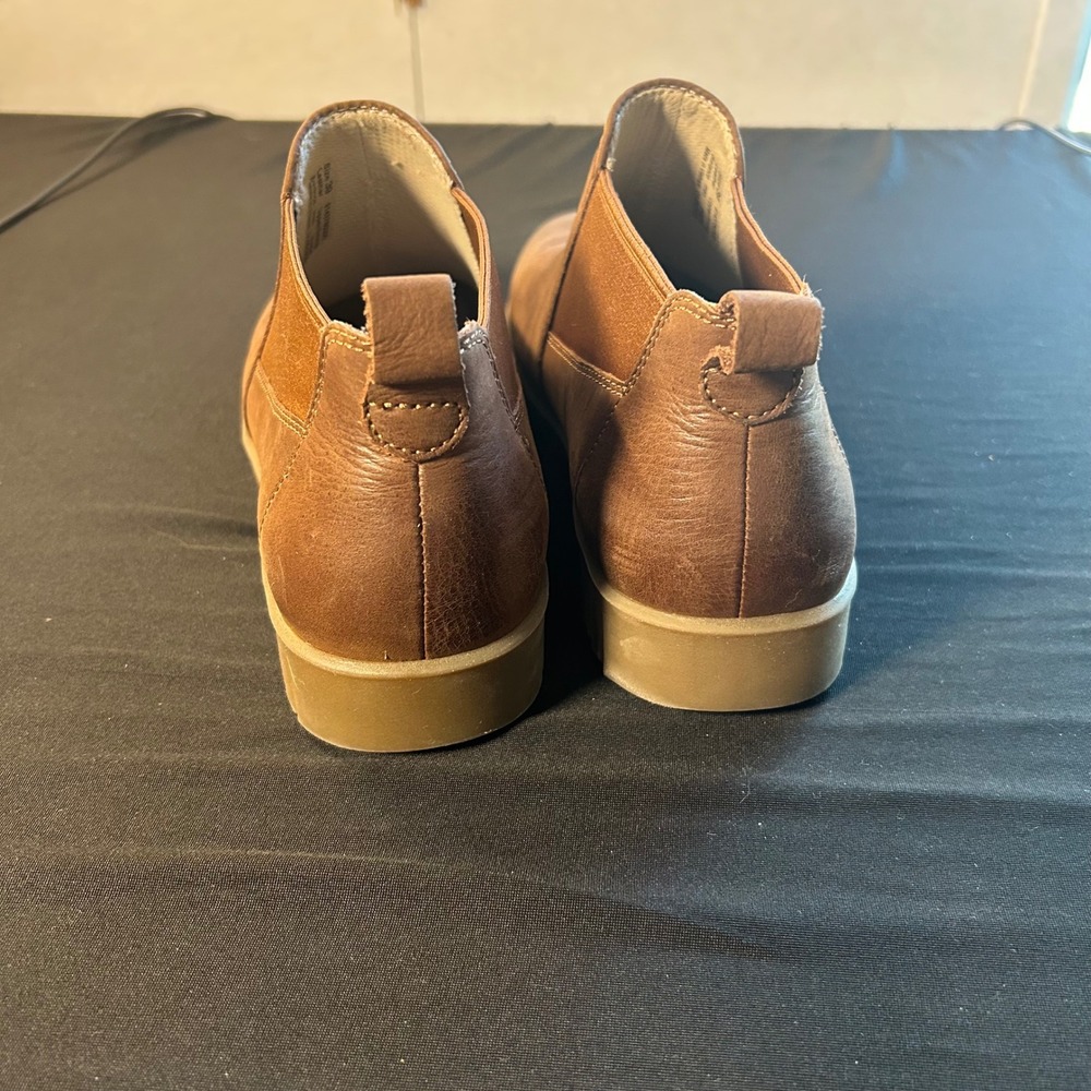 dansko louisa Chelsea low short ankle boots booties brown leather EU 39 US 8.5 - Picture 4 of 9